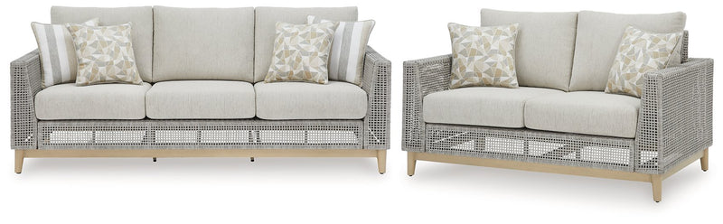Seton Creek Outdoor Seating Set - Ace Furniture and Decor