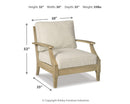 Clare View Lounge Chair with Cushion - Ace Furniture and Decor