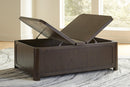 Breckington Coffee Table With Storage - Ace Furniture and Decor