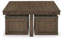 Boardernest Coffee Table with 4 Stools - Ace Furniture and Decor
