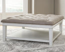 Kanwyn Upholstered Ottoman Coffee Table - Ace Furniture and Decor