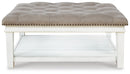 Kanwyn Upholstered Ottoman Coffee Table - Ace Furniture and Decor