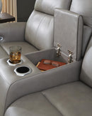 5Z-Comfort Power Reclining Loveseat with Console - Ace Furniture and Decor