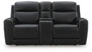 5Z-Comfort Power Reclining Loveseat with Console - Ace Furniture and Decor