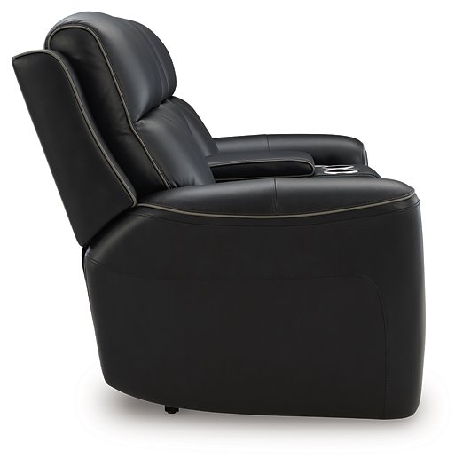 5Z-Relaxation Power Reclining Loveseat with Console - Ace Furniture and Decor