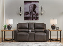 Boxmere Power Reclining Loveseat with Console - Ace Furniture and Decor