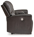 Boxmere Power Reclining Loveseat with Console - Ace Furniture and Decor