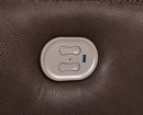 Alessandro Power Reclining Loveseat with Console - Ace Furniture and Decor