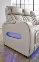 Boyington Power Reclining Loveseat with Console - Ace Furniture and Decor