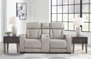 Boyington Power Reclining Loveseat with Console - Ace Furniture and Decor