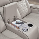 Boyington Power Reclining Loveseat with Console - Ace Furniture and Decor