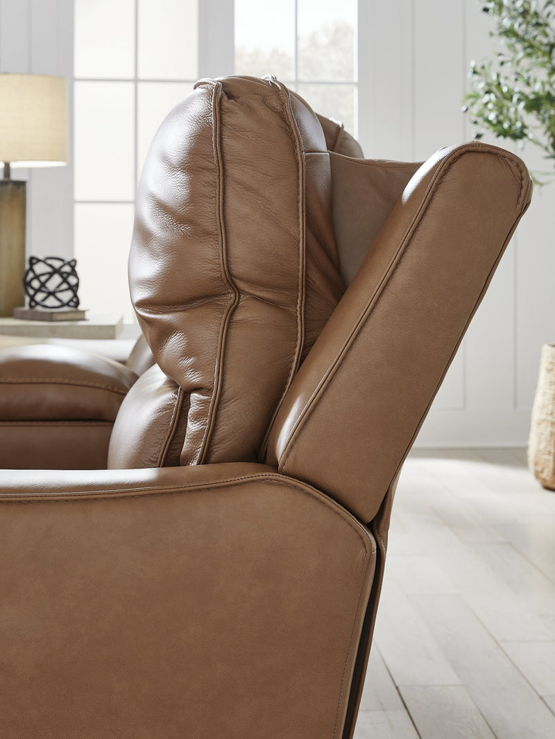 DeepWakes Power Reclining Loveseat with Console - Ace Furniture and Decor