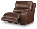 DeepWakes Power Reclining Sectional with Chaise - Ace Furniture and Decor