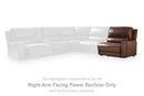 DeepWakes Power Reclining Sectional with Chaise - Ace Furniture and Decor