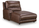 DeepWakes Power Reclining Sectional with Chaise - Ace Furniture and Decor