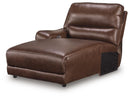 DeepWakes Power Reclining Sectional with Chaise - Ace Furniture and Decor