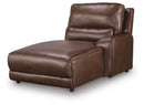 DeepWakes Power Reclining Sectional with Chaise - Ace Furniture and Decor