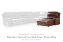 DeepWakes Power Reclining Sectional with Chaise - Ace Furniture and Decor