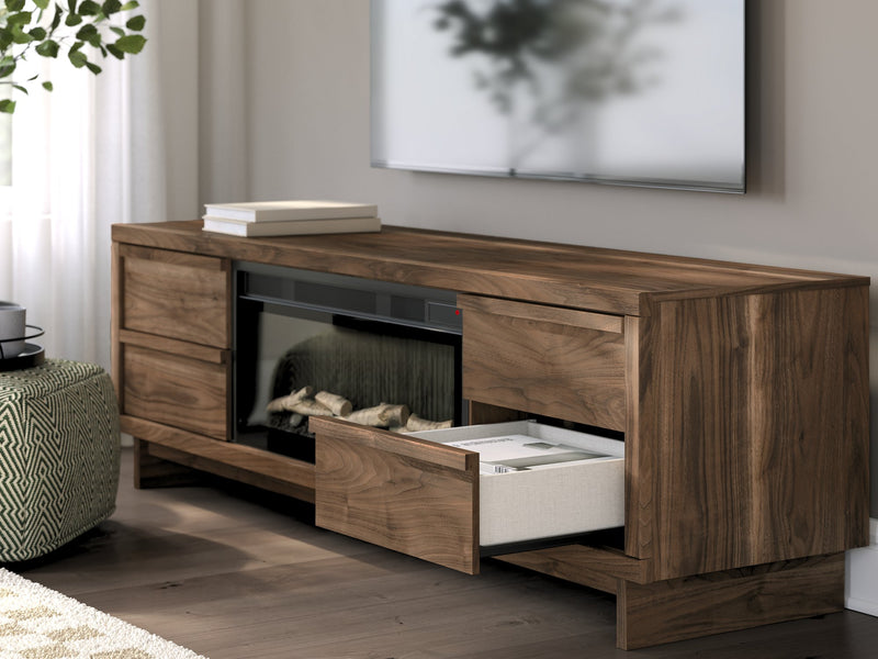 Zadilyn 72" TV Stand with Electric Fireplace - Ace Furniture and Decor