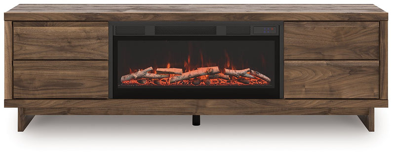 Zadilyn 72" TV Stand with Electric Fireplace - Ace Furniture and Decor