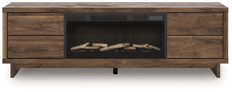Zadilyn 72" TV Stand with Electric Fireplace - Ace Furniture and Decor