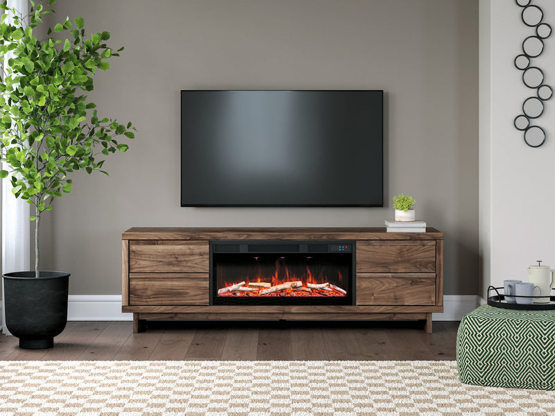 Zadilyn 72" TV Stand with Electric Fireplace - Ace Furniture and Decor