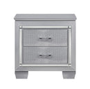 Allura Nightstand in Silver 1916-4