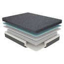 Mira 8" Queen Gel-Infused Memory Foam Hybrid Mattress