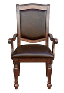 Lordsburg Arm Chair in Brown Cherry (Set of 2)