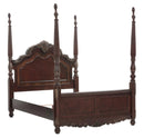 Deryn Park Queen Poster Bed in Cherry 2243-1*