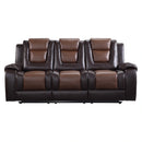 Briscoe Double Reclining Sofa with Center Drop-Down Cup Holders