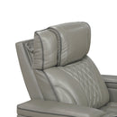 Apex Power Double Reclining Sofa With Center Drop-Down Cup Holders