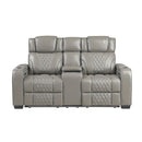 Apex Power Double Reclining Love Seat With Center Console