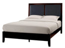 Edina Queen Panel Bed in Espresso-Hinted Cherry 2145-1
